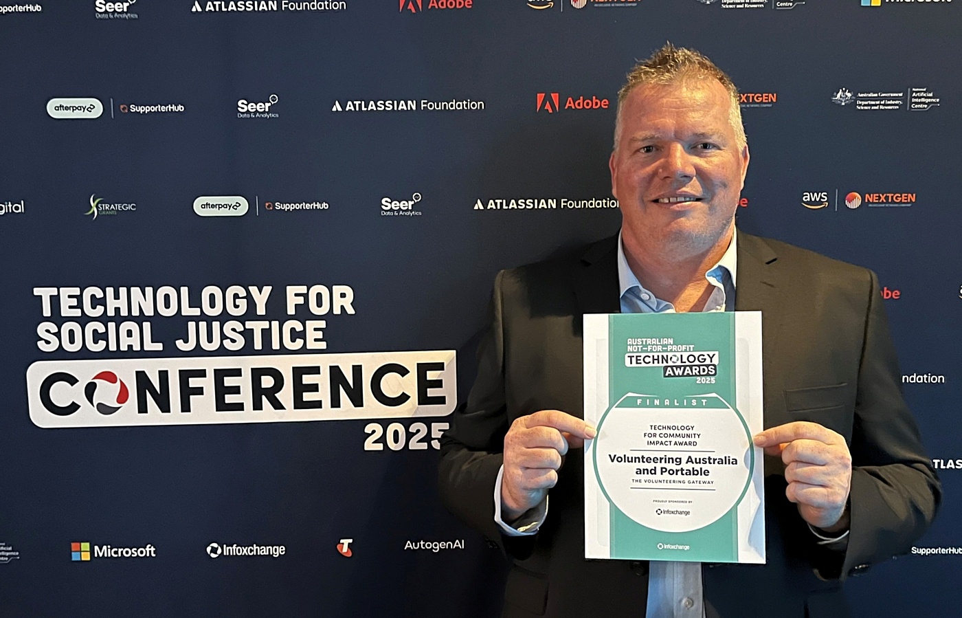 Andrew Richards Infoxchange NFP Awards