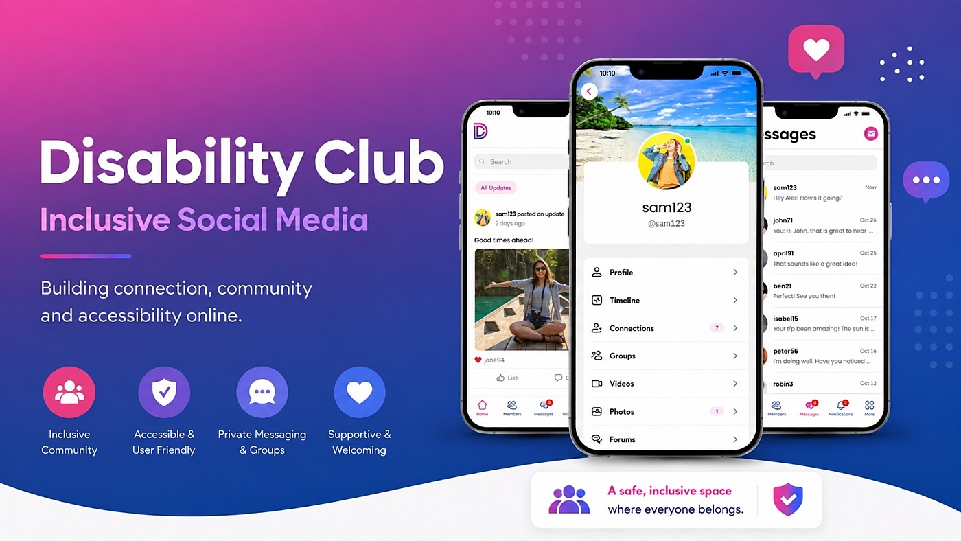 Disability Club App Banner Image