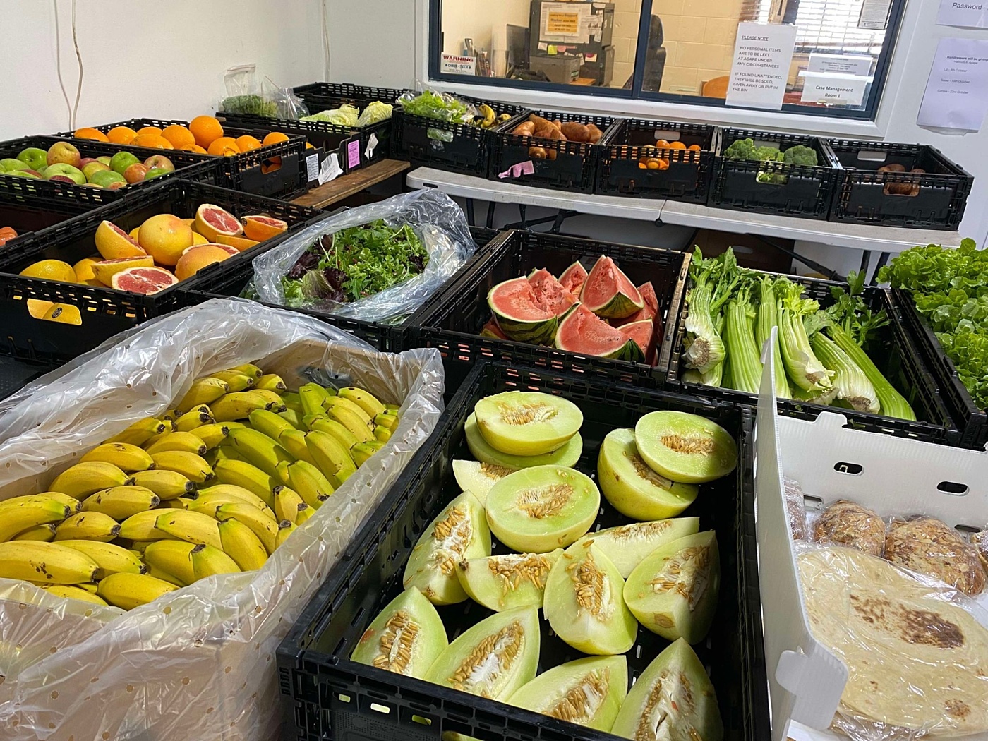 Theresa Mitchell food hamper support