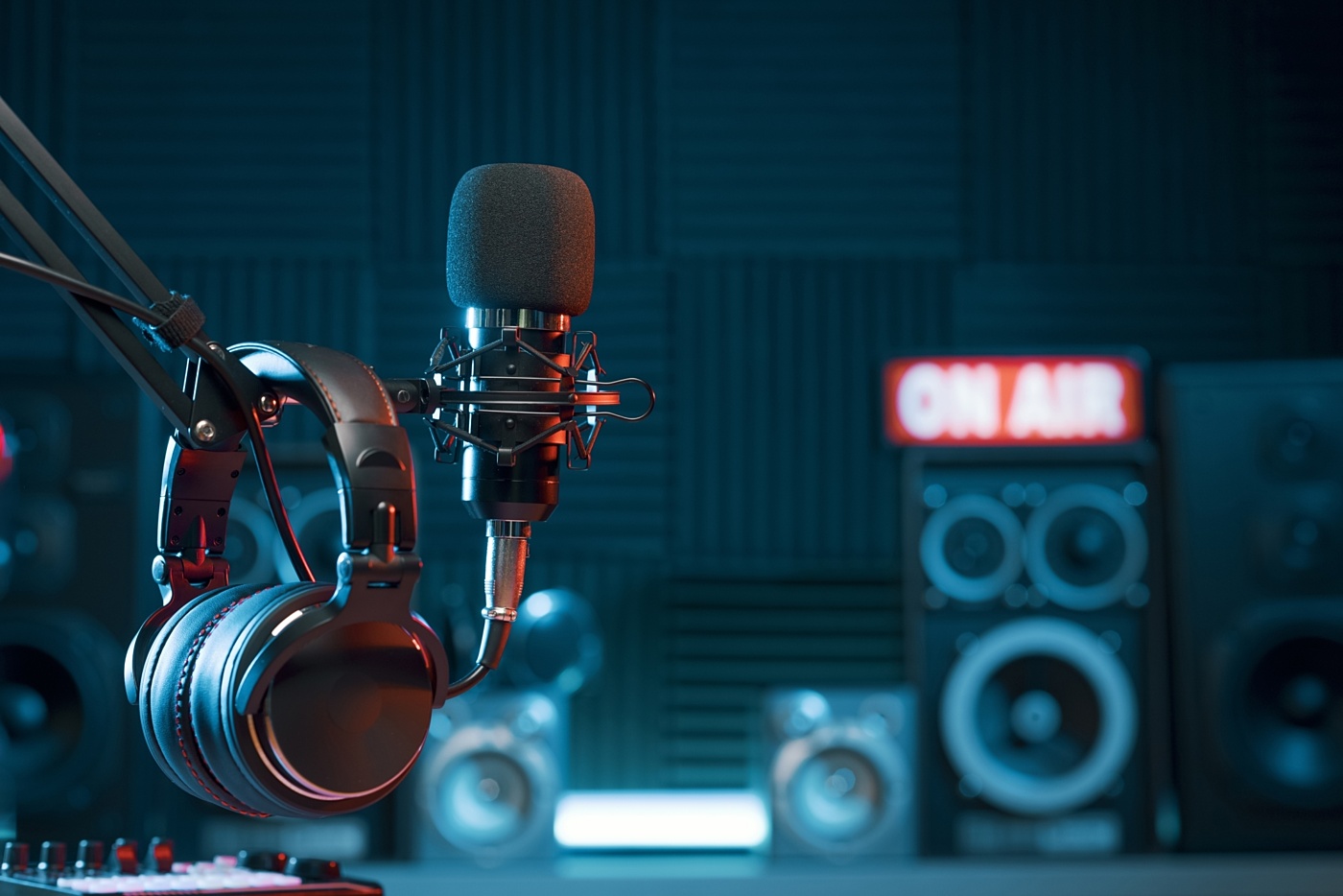 Shutterstock podcast on air