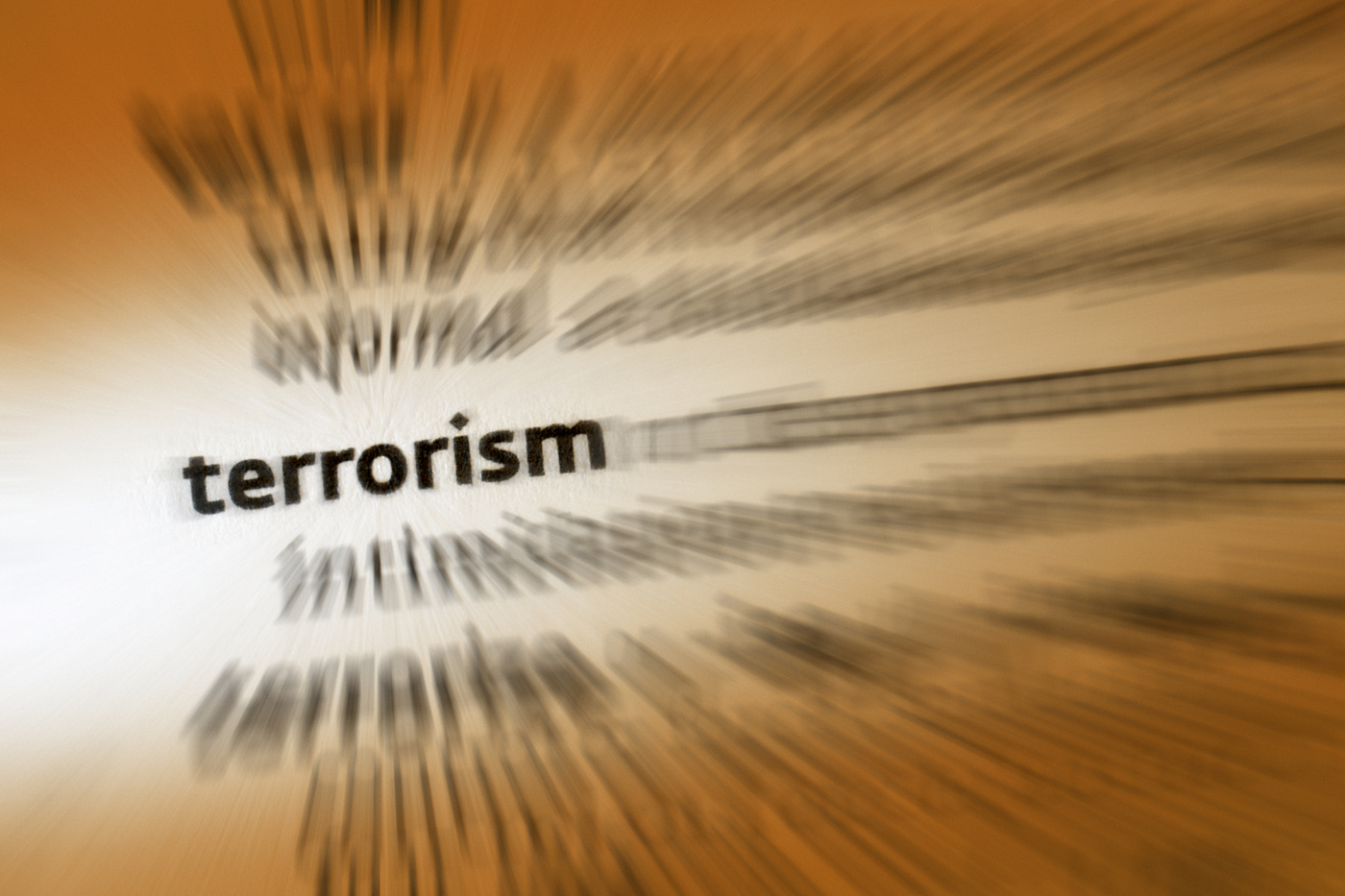 Shutterstock terrorism word