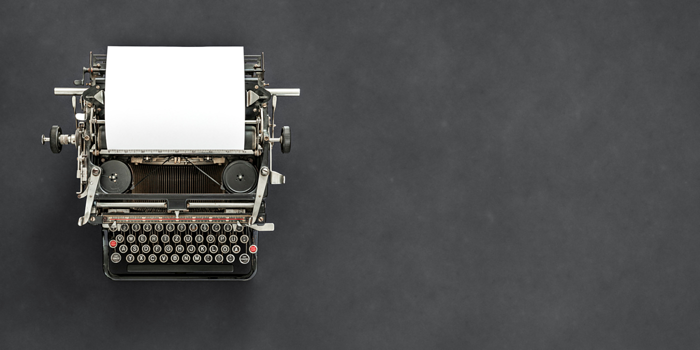 Shutterstock typewriter