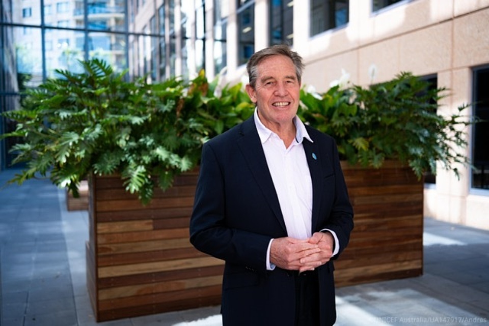 You can’t control the tide, but you can change the way you swim: UNICEF Australia boss