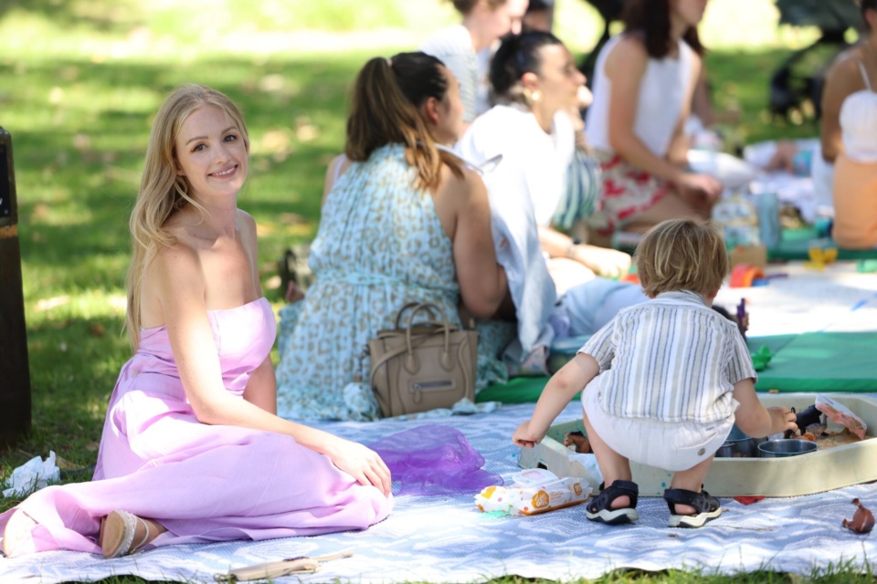 Brittany Bloomer says it takes a village to raise a group of mothers