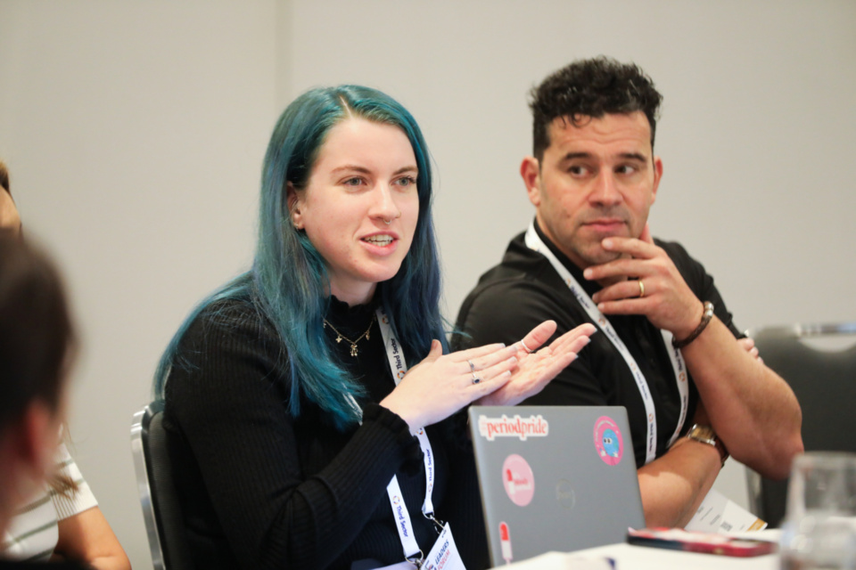 Brittiny is sharing the love for Share the Dignity