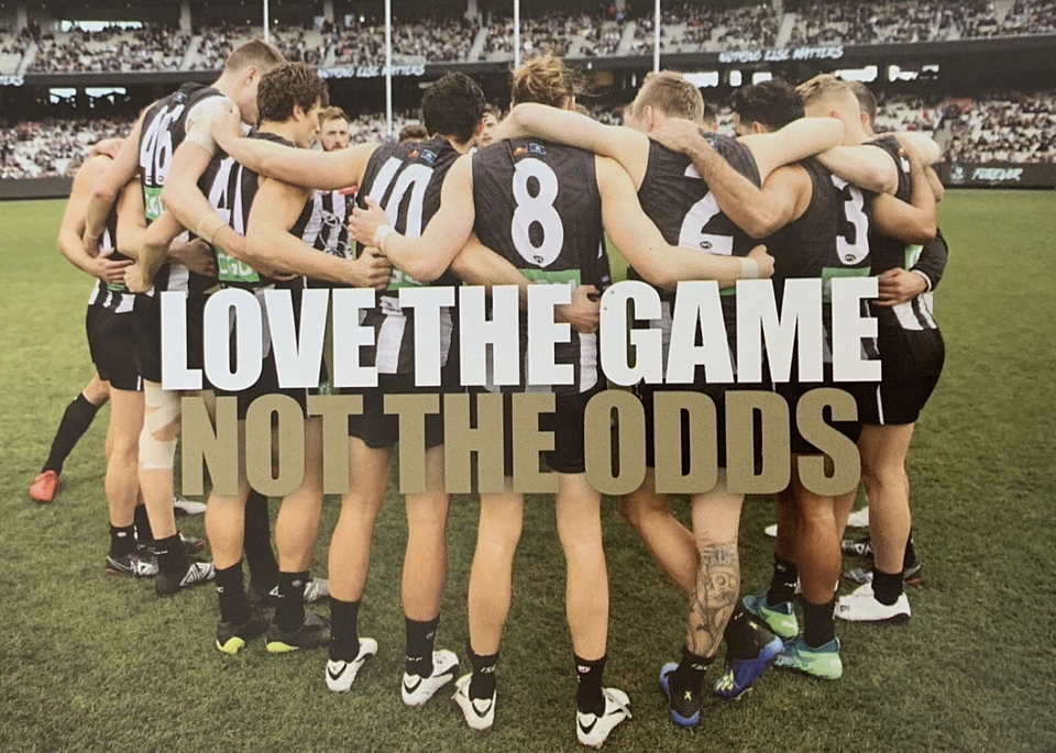 Will there be gambling ads at the footy this week? Bet your house on it