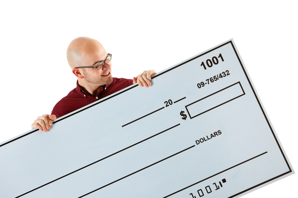 The cheque will no longer be in the mail. Are you ready?