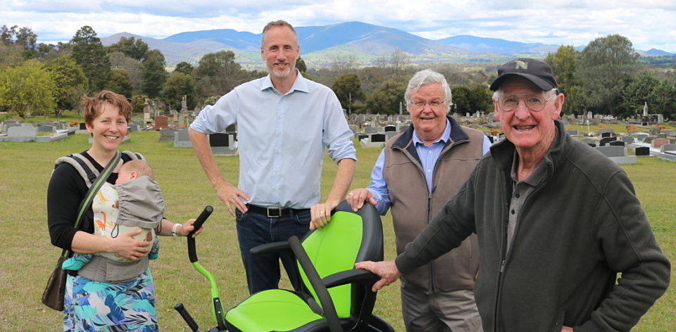 Heritage town turns to the sun to bury use of fossil fuels