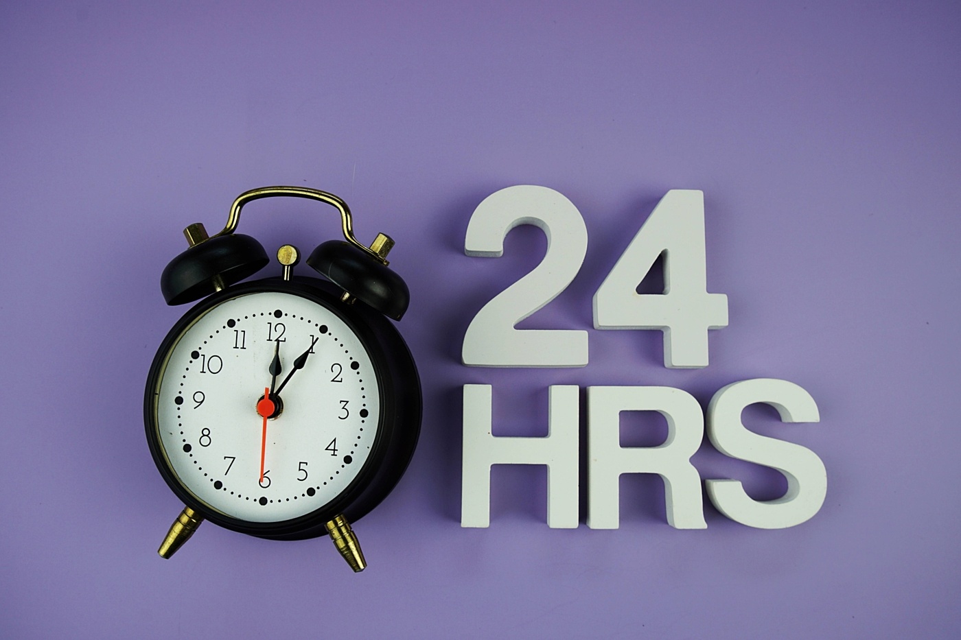 24 hours alarm clock