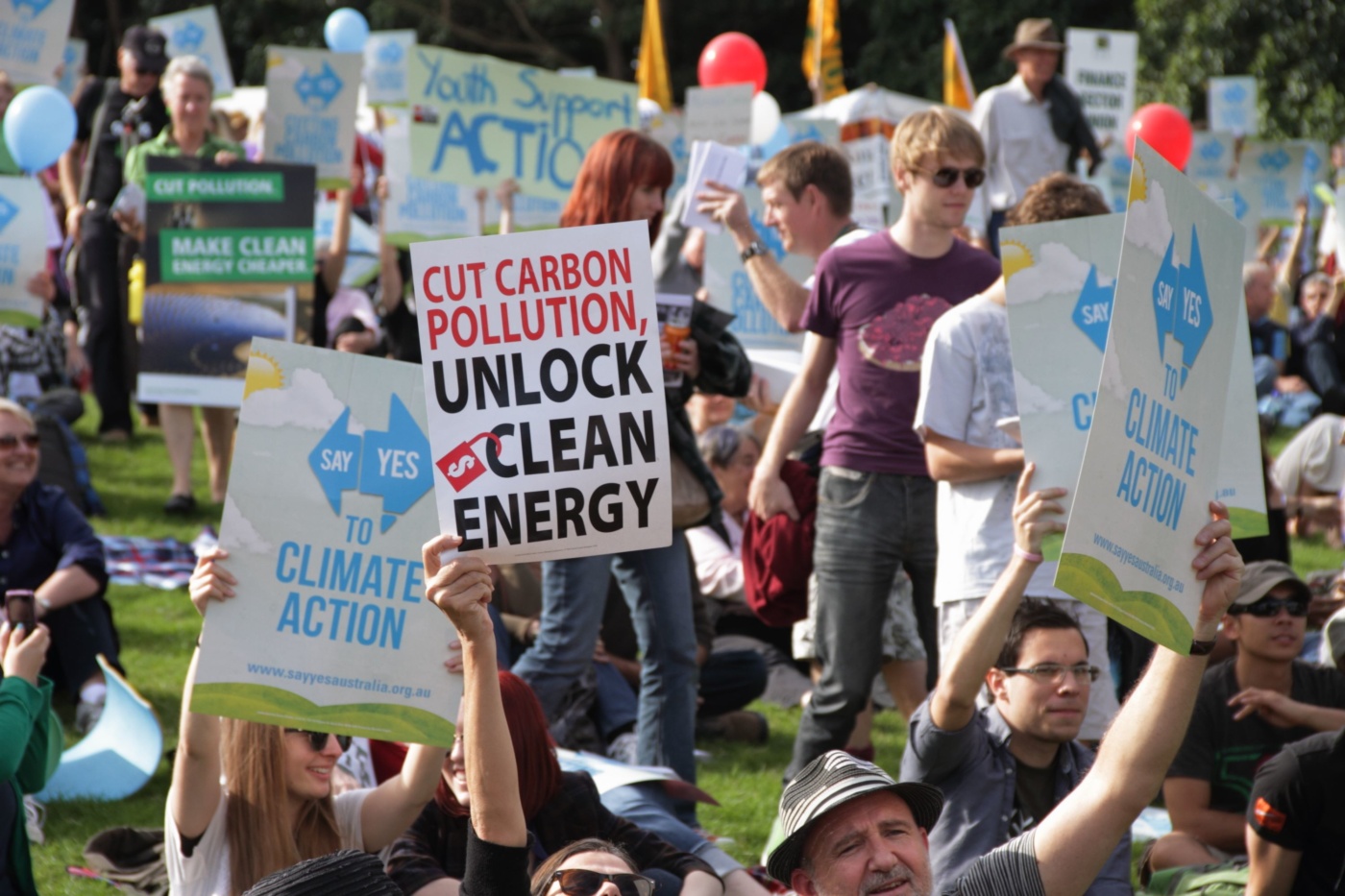 Climate protest Australia