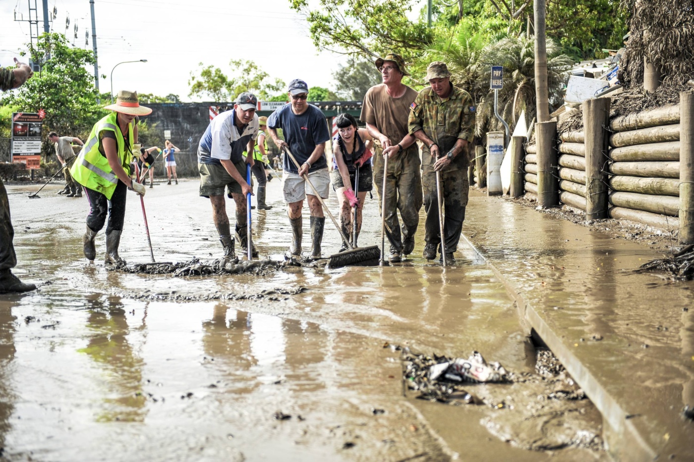 Community group flood
