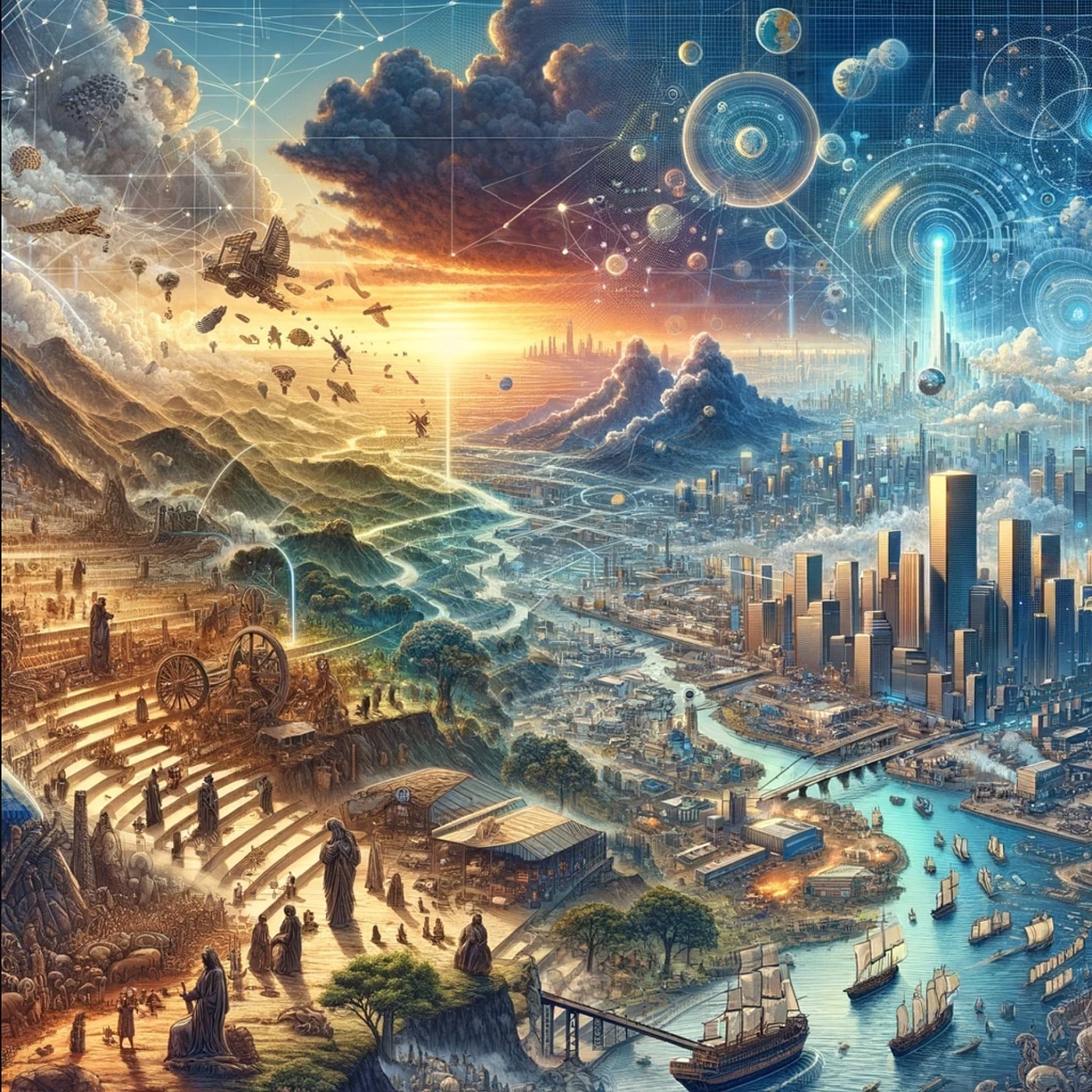 Impact of economics on human history