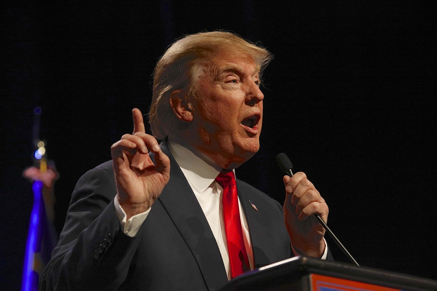 Trump microphone