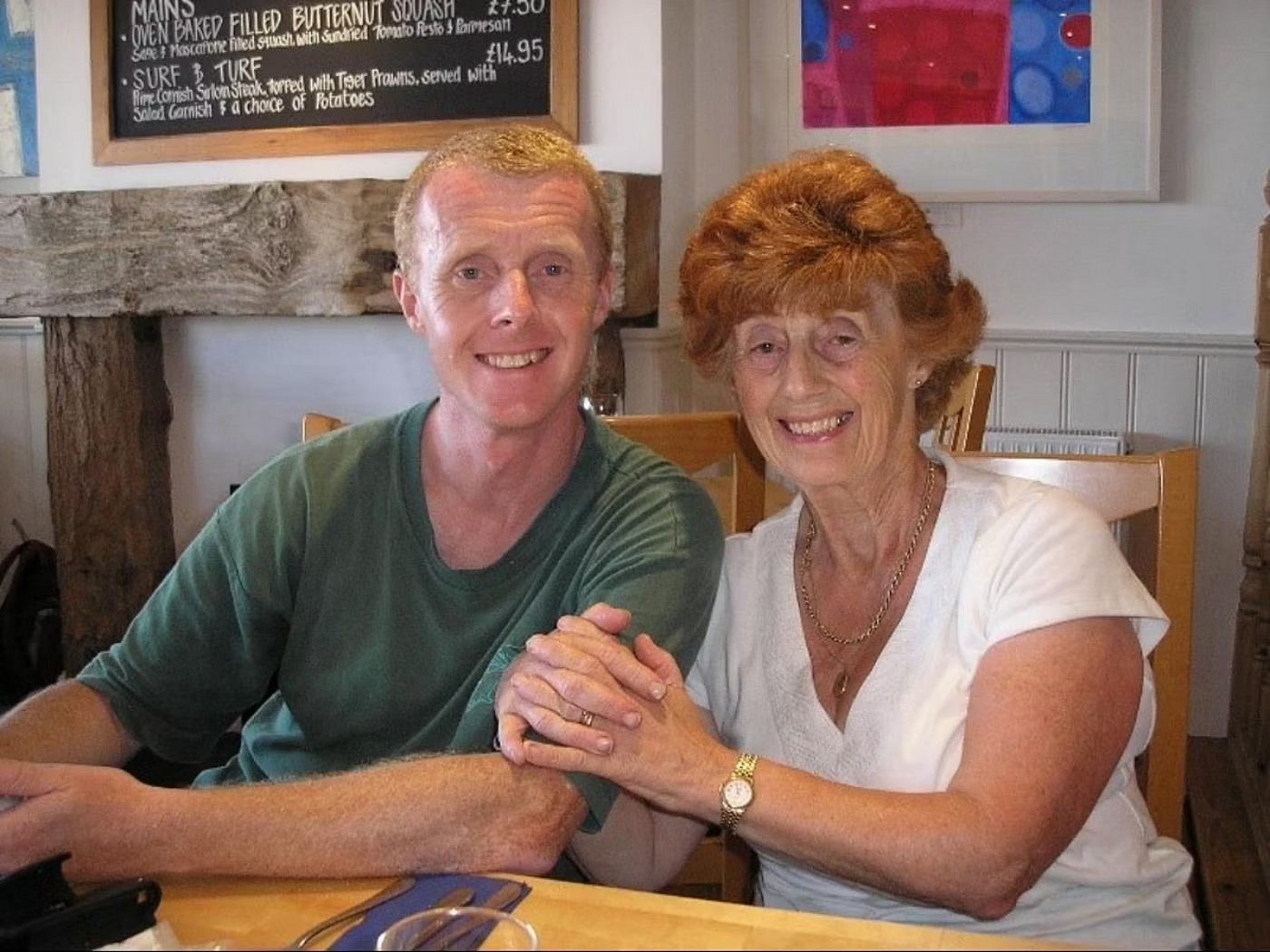 Nick and his mum