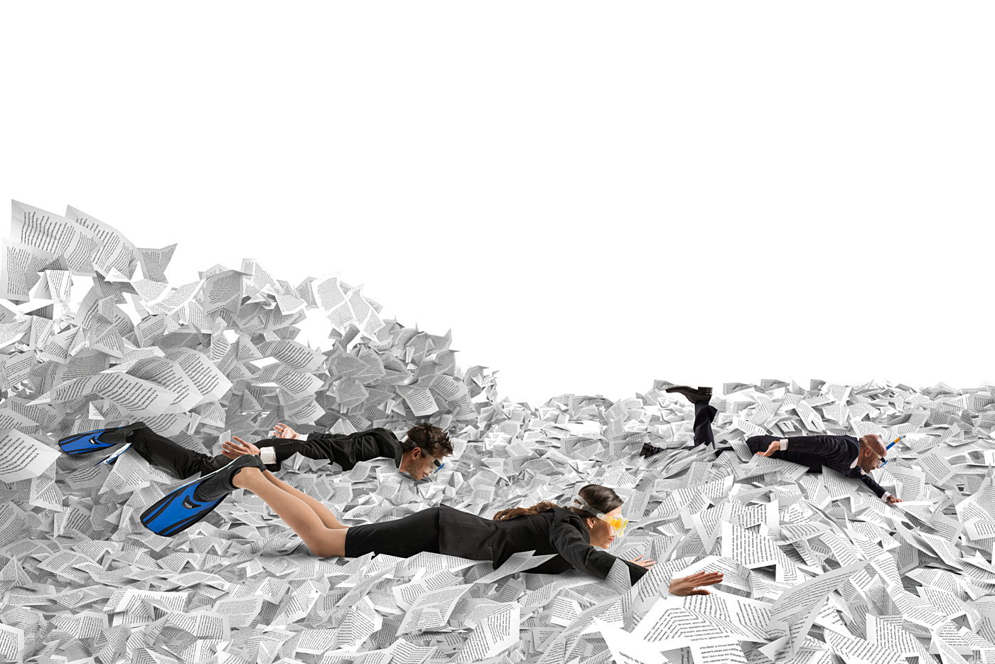 Shutterstock swimming in paperwork