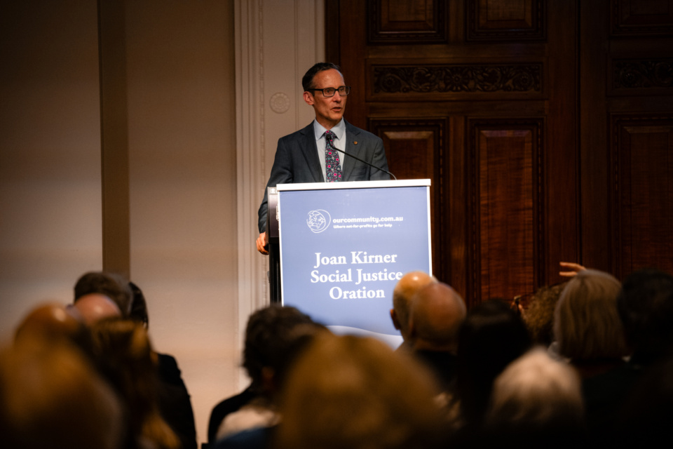 Charities minister urges Australians to stop scrolling, join in their communities