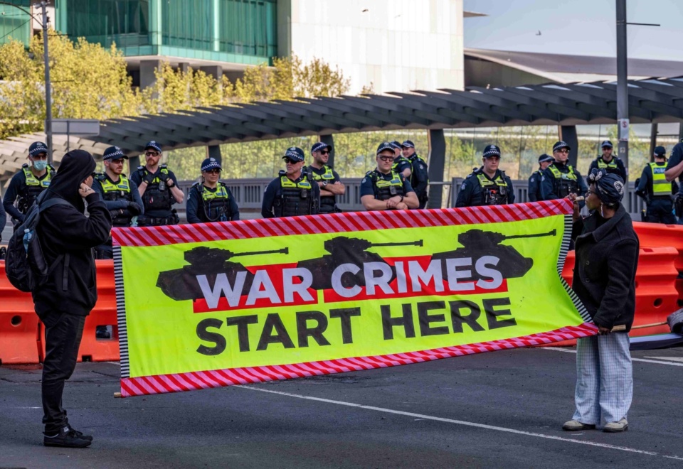 Greens push to deregister charity behind arms expo