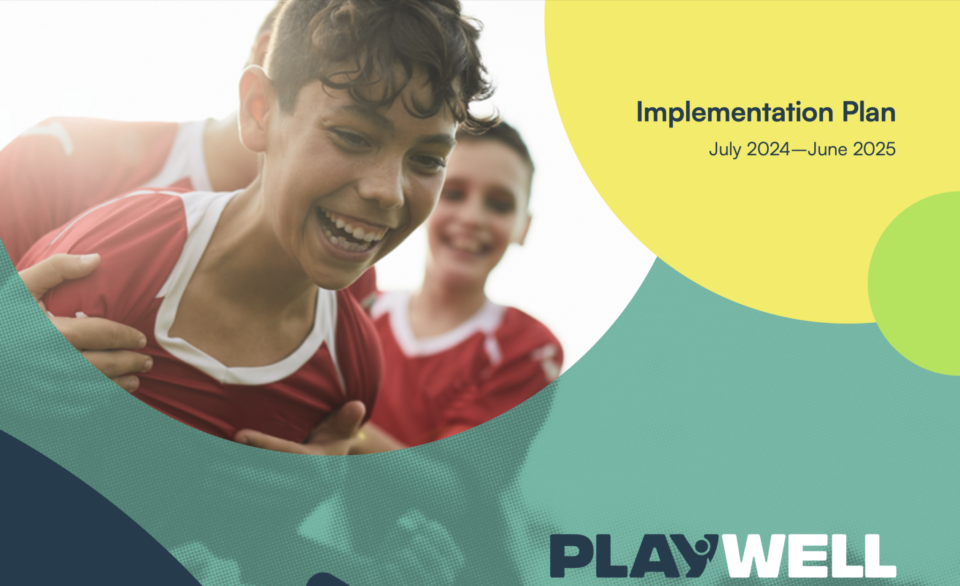 Play Well slide