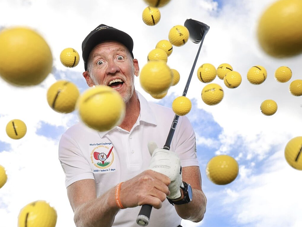 One shot every seven seconds: How Mick hopes to set a world record for charity