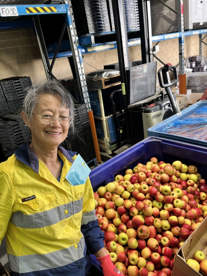 SecondBite WA volunteer Mel Chen