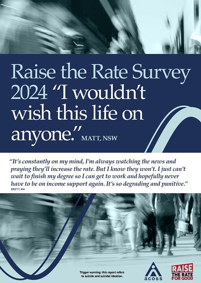 ACOSS Raise the Rate report