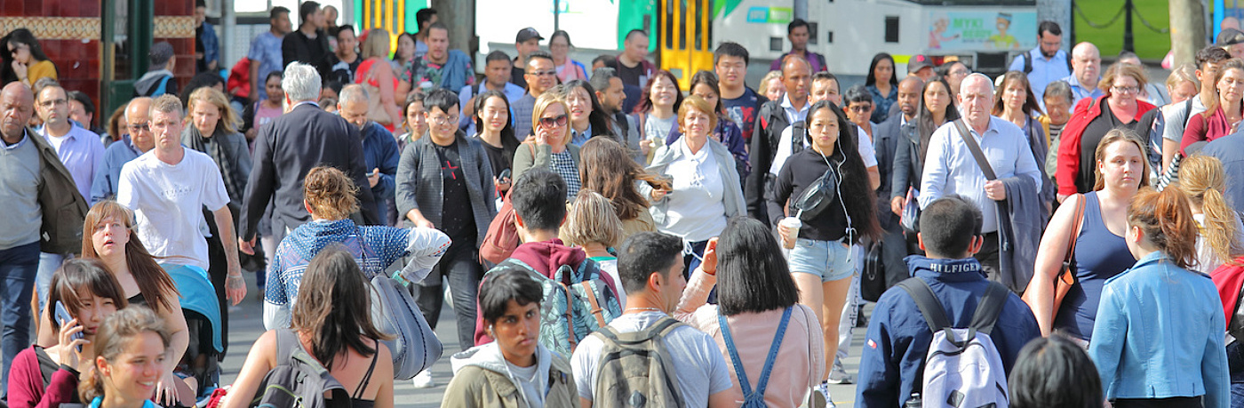 Diversity Melbourne Crowd i Stock 1086630220 Landscape crop