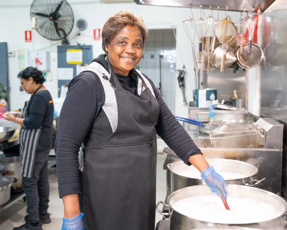 Cathy ASRC catering