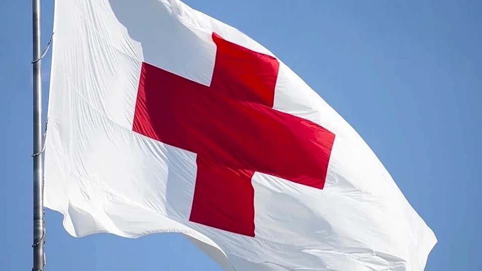 Red cross flag