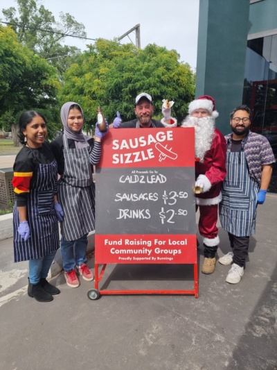 Sausage sizzle fundraiser