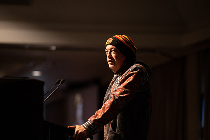 Wurundjeri elder Tony Garvey