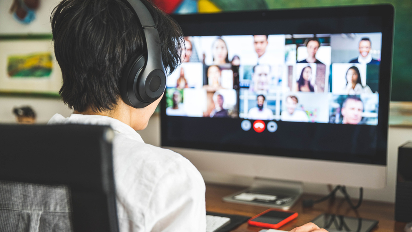 Video conference i Stock 1217123258